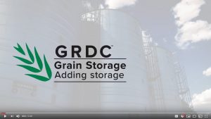 Stored Grain adding storage video