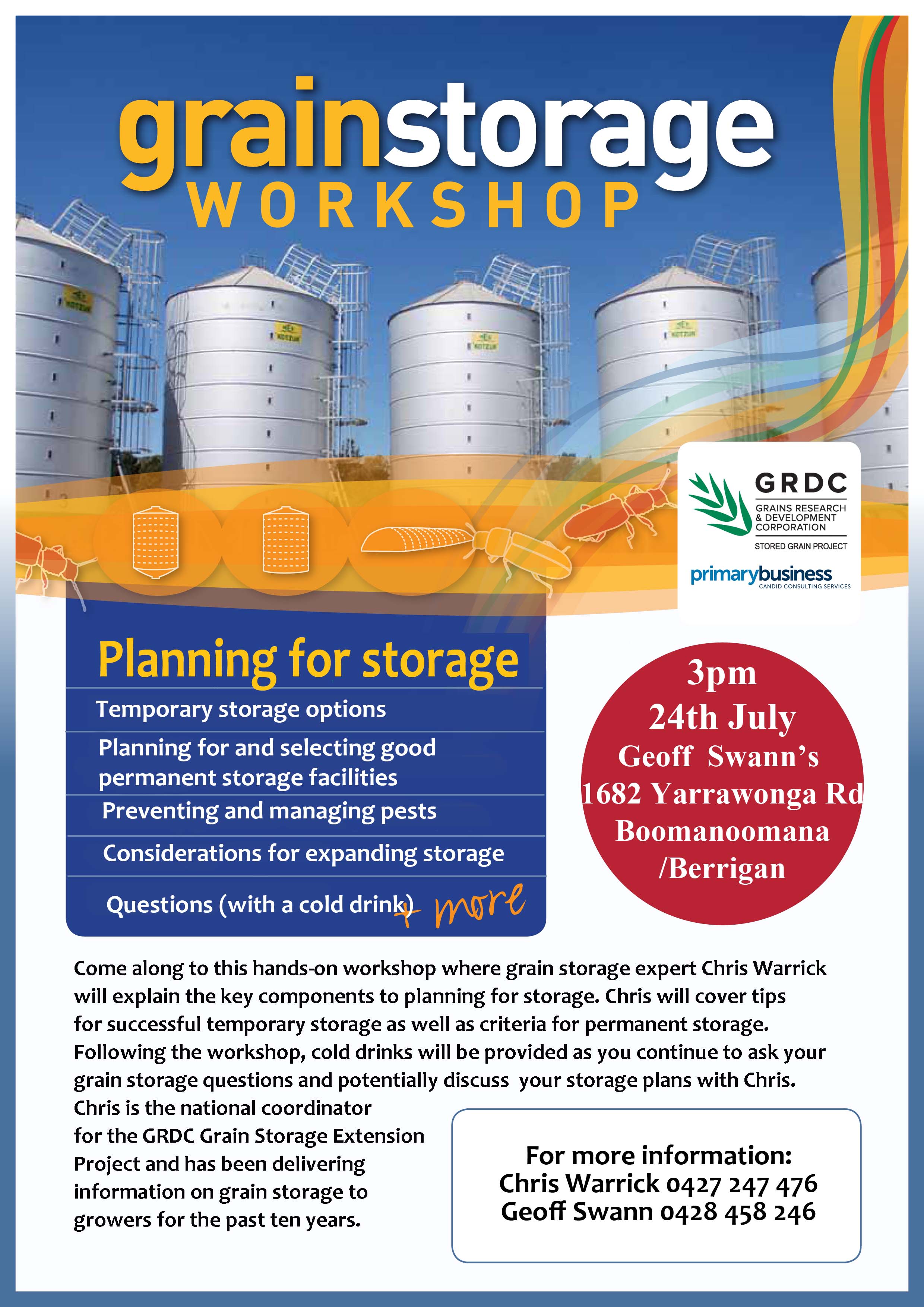 Grain Storage Flyer Berrigan